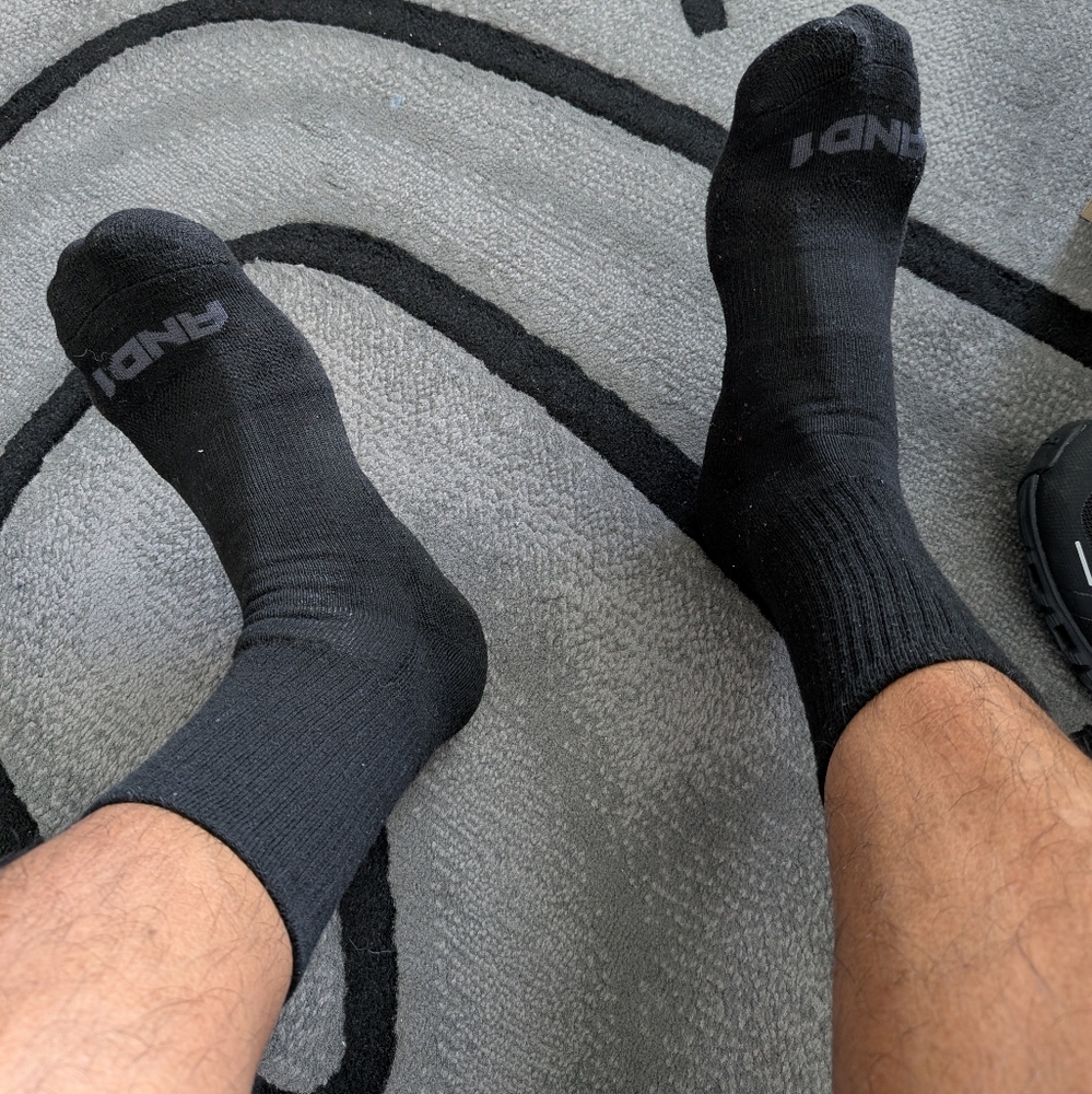 Used AND1 socks